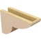 Ekena Millwork 4"W x 12"D x 8"H Classic Crestline Rough Cedar Woodgrain TimberThane Corbel, Primed Tan CORUR04X12X08CRERCPR - alternate 2
